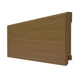 ДЕРЕВЯННЫЙ ПЛИНТУС ДУБ БЕЛЫЙ 95x15x2500 мм