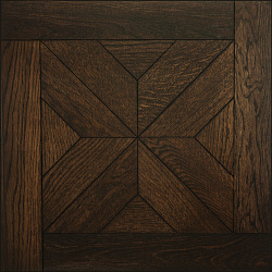 Инженерный модуль Rome Dark Brown, 470x470x15, дуб, УФ масло