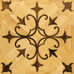 Инженерный модуль Vareze Ash Prefinished, 600x600x15, ясень-орех, УФ масло