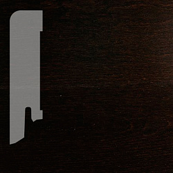 ДЕРЕВЯННЫЙ ПЛИНТУС ДУБ DARK CHOKOLATE 60x16x2500 мм