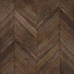 Инженерная французская ёлка Chevron Oak Original Brown 594х120х15, дуб, УФ-масло